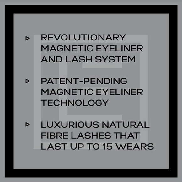 EYLURE PRO MAGNETIC EYELINER & LASH SYSTEM FLUTTERY LIGHT No 117 BNIB - Picture 6 of 6